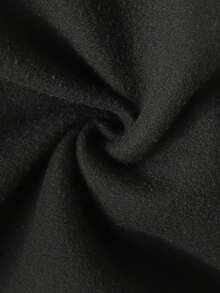 SHEIN Girlism 2条装少女保暖内衬高腰修身喇叭裤，黑色，秋冬季裤装打底裤套装 - 黑色 - 查看 6