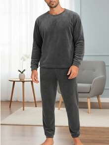 Men Loungewear Onepieces - Grey - View 2