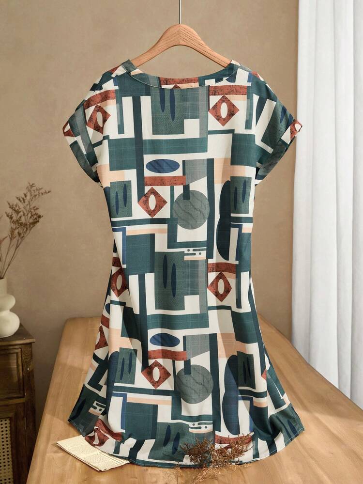 EMERY ROSE 女士短款连衣裙 女士夏季连衣裙 女士夏季服装 度假装 女士乡村音乐会装 度假装 - 彩色 - 查看 2