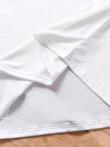 Vacaura 4 件套青少年男童休闲基本款条纹圆领长袖 T 恤，适合秋季穿着，冬季可作为夹克内搭