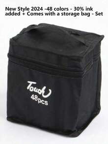 1 Set Tip Markers, Watercolor Pens, Highlighters, Painting Brushes Children Drawing Art Supplies Kit, Smooth Writing, Suitable For Drawing, Marking On Paper, Fabric, Clothing, Wood, Metal, Plastic, Leather, Back To School Student Stationery And Gifts,Back To School,School Supplies - Multicolor - View 21