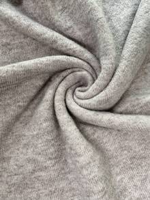 SHEIN Elenzya طقم قطعتين فاخر مكون من كارديجان أكمام طويلة بأزرار من الدانتيل الرقيق مستوحى من موسم الخريف/الشتاء مع تنورة أنبوبية متوسطة الطول - لون مشمشي - مشاهدة 7