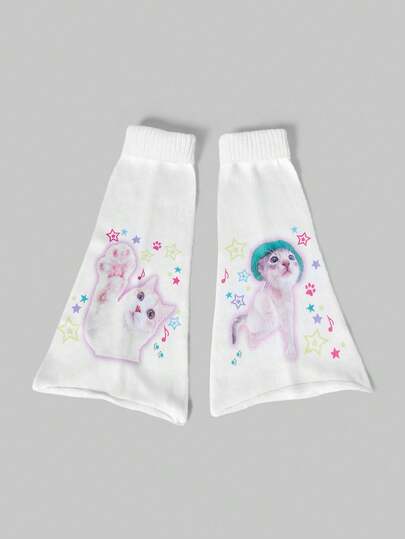 Anime Calentadores de piernas para mujer