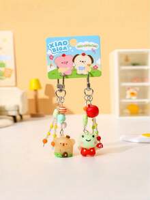 Cartoon Animal Couple Set - Paired Bag Charms, High-Value Pendant Accessories - Multicolor - View 12