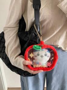 Cartoon Star Toy Organizer Bag - Dust-Proof Display Carrier For Dolls, And Badges - Multicolor - View 2