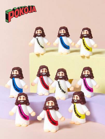 10/20pcs Mini Jesus Doll Jesus Love You Jesus Toys Small Jesus Doll Hide And Seek Sunday Party Favor Gifts (Random Colors) Miniature Jesus,Christian Toys,Small Toys,Christian Toys,Party Favors,Jesus,Toys,Jesus Gift,Jesus Stuffie,Miniature Jesus,Jesus,Mini Jesus,Christian Stuff,Jesus,Christian Stuff,Mini Jesus