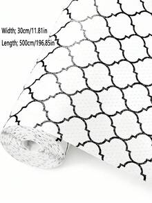 Tấm lót kệ và ngăn kéo 118,11/196,85 inch, Tấm lót tủ bếp chống trượt có nhiều độ dài, Tấm lót tủ EVA chống dính, chống thấm nước có họa tiết in, Phù hợp với kệ, tủ lạnh, tủ và tủ lưu trữ, Chiều rộng 11,81 inch - Nhiều màu - Xem 10