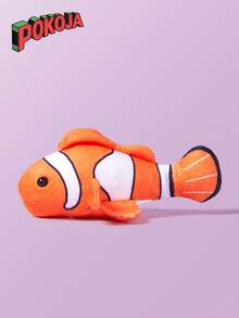 1pc Funny Ocean Series Animal Finger Puppet Plush Doll, Mini Shark, Orca, Turtle, Crab, Octopus, Clownfish Finger Puppets, Parent-Child Interactive Doll, Children's Birthday Gift - Multicolor - View 10