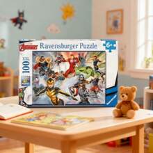 Ravensburger Avengers 100 Piece Jigsaw Puzzle Age 6 Years+ 13261 - Multicolor - View 6