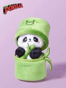 10cm/3.93in Bamboo Panda Plush Toys Pendant Panda In Bamboo Tube Panda Plushies Hugging Bamboo Panda Dolls Decorate Creative Gifts For Kids Birthday Party Home Girls Room Decor Christmas Toys For Girls,Panda,Plushies,Toys For Girls,Panda,Plushies,Panda,Toys For Girls,Kids Toys,Panda,Toys For Girls,Plushie - Green - View 4