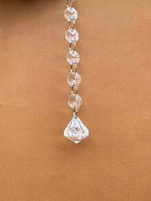 1/5/10 chiếc Chuỗi hạt pha lê 39 inch, Chuỗi hạt đá quý Acrylic, Dùng để treo trang trí trên cửa ra vào, cửa sổ, rèm cửa, đèn chiếu sáng, đồ trang trí ở giữa bàn, đạo cụ đám cưới, Giáng sinh - Nhiều màu - Xem 11