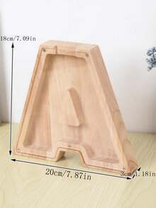 1 件木制英文字母存钱罐，透明木制储蓄罐，26 个英文字母装饰木制存钱罐，精致时尚的节日礼物，适合感恩节生日礼物毕业