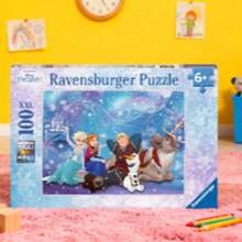 Ravensburger Frozen-Ice Magic 100 Piece Jigsaw Puzzle Age 6 Years+ 10911 - Multicolor - View 6