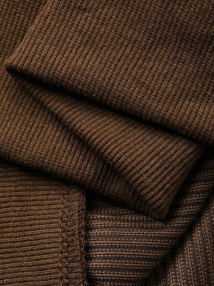 Dazy Plus Plus Size Women Half-Zip Sweatshirt With Bow Print, Loose Fit Streetwear Style