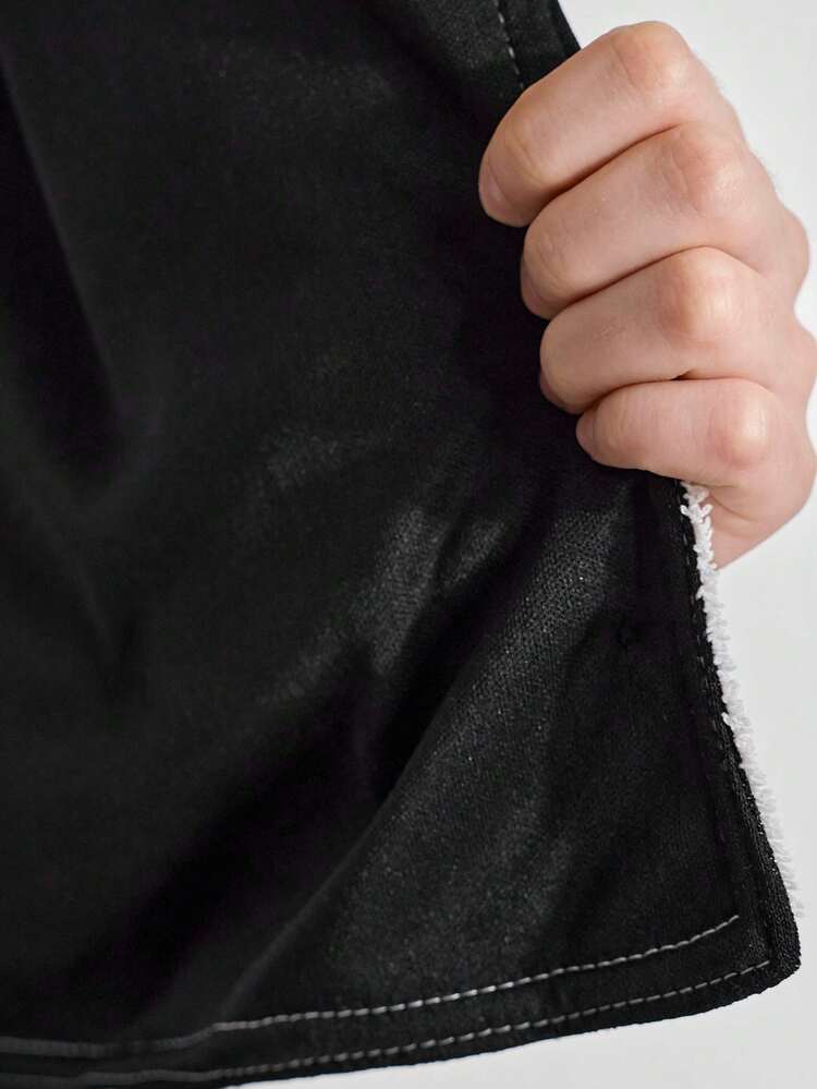 Tween Girl Colorblock Sequin Jacket & Skirt 2 Pieces Set Fall Winter