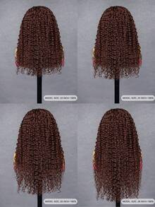 QUICK WEAR 9am Hair Store Wear Go 半头假发 红棕色水波纹 3合1半头假发 翻转式假发 隐形发际线 适合初学者 180%密度 14-16英寸波波头 18-28英寸长发 未经加工的人发假发 即戴即用 无胶假发 人发 Y2k风格人发假发礼品 - S33 - 查看 6