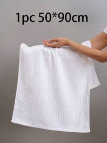 QIBHI 1/2/3pcs 100% Cotton Jacquard (Lightweight) Fabric, Not Thick, Choose Towel/Bath Towel, Multiple Sizes Available, Convenient For Home Use And Travel, Guest Use, Cotton Terry, Absorbent And Soft, Suitable For Bathroom, Swimming Pool, Luxurious Choice Of Your Preferred Size - Orange - View 20