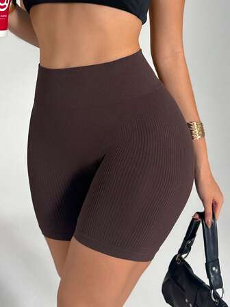SuitURBody 1pc Brown Waist Cincher & Butt Lifter Shapewear Pants For Women, Can Be Worn Outerwear