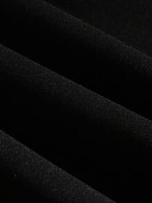 PAVTROS Ensemble deux pièces pour hommes composé d'une veste de mode confortable avec broderie et d'un pantalon long à taille élastique. Ensemble jogging noir, tenue de ville Y2K avec sweat-shirt à capuche et pantalon pour hommes - Noir - Voir 7