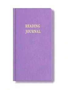 SHEIN 书籍爱好者的阅读日记 - 亚麻精装书是送给读者的绝佳礼物 - 完美的追踪书，带有阅读日志和评论页，可用于记录您最喜爱的书籍