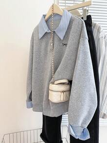 Resyla Autumn/Winter New Casual College Style Women Sweatshirt