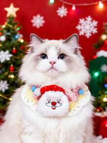 PETSIN 1 Pet Christmas Collar; Pet Bib; Pet Christmas Necklace; Pet Accessories; Pet Supplies - Multicolor - View 22