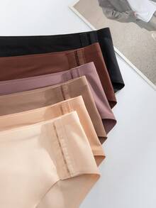 6pcs Adjustable Buckle Front Closure Comfortable Seamless Women's Panties - Multicolor - View 6