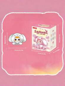 POKOJA LAND 1/3/6PCS Cute Puppy Figure Collectible Set Non Plush Filling Mystery Box Bag Charm Accessory Lovely Animal Model Pet Lover Gift Home Decor Cute Cartoon Style Art Piece - Multicolor - View 12