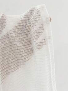 Livesso Women's Autumn Simple Solid Color New Slim Fit Button Half Placket Long Sleeve T-Shirt - White - View 9