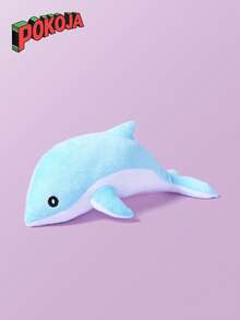 POKOJA LAND 1pc 27/44cm Kawaii Dolphin Plush Toys Cute Mini Dolphin Animal Dolls Stuffed Soft For Birthday Gift - Multicolor - View 6