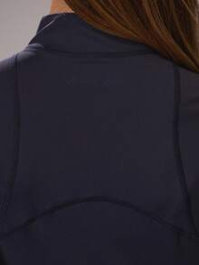 Musera Sport 运动塑形长袖拉链BBL夹克（仅限运动无缝收腰弹力板式运动服） 健身房锻炼 滑雪健身 野雪瑜伽普拉提 日常休闲 - 寶藍色 - 查看 6