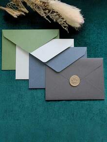 Bộ văn phòng phẩm họa tiết Cashmere: Phong bì văn phòng, Thiệp mời đám cưới, Thiệp mời kinh doanh phong cách phương Tây & Thiệp mời một màu (Nhiều kiểu dáng & màu sắc) – Thích hợp làm thiệp chúc mừng đám cưới, thư ngày lễ tình nhân, lời chúc Lễ tạ ơn & quà tặng ngày lễ; Cũng lý tưởng để lưu trữ thủ công DIY - Nhiều màu - Xem 3