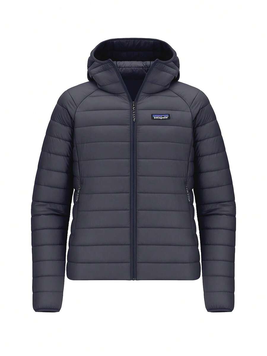 Patagonia Women's Down Sweater Navy Blue - Dusty Blue - View 1