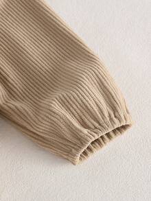 SHEIN 1pc Baby Boy's Fashion Patchwork Bodysuit With Large Pockets, Spring/Autumn Outdoor Bodysuit Baby Outfit Knit Outfit Boy Baby Casual Bodysuit Baby Fall Newborn Suit New Born Neutral Outfit Natural Baby Clothes New Born Neutral Baby Clothes Unisex Baby Clothes Neutral Baby Boy Tan Outfit Mocha Baby Clothes Brown Baby Clothes