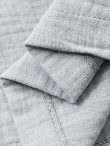 DAZY 男士绿色弹力腰带睡衣套装，含衬衫和裤子，适合秋季、秋冬季穿着 - 綠色 - 查看 7