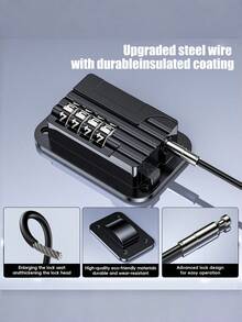 1/2 包冰箱密码锁，儿童及婴儿安全冰箱锁，带密码，保障儿童、幼儿及儿童安全，自粘式冷冻室锁，适用于橱柜、抽屉、烤箱、窗户