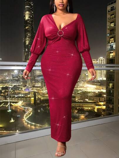 Slaydiva 2025 Plus Size Women's Winter Red Woolen Extra Long Tassel Cardigan Jacket, Suitable For Street Style/Christmas Sweaters/New Year's Clothing/Office/Women's Airport Clothing/Crochet/Daily Wear/Commuting/Elegant Women's Wear