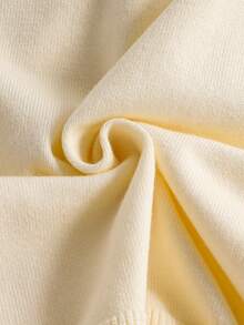 Sparklyn 秋冬新款甜美可爱针织套装，适合少女蝴蝶结饰领长袖毛衣+百褶裙，精致细节少女毛衣套装，新品上市 - 彩色 - 查看 6