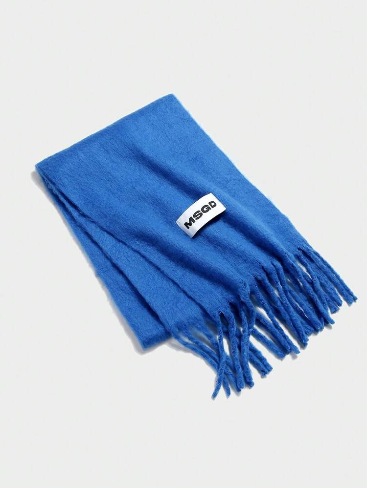 MISSGUIDED Fringed Winter Scarf With Soft Texture