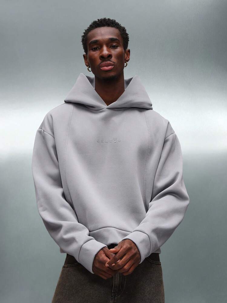 PLAYBOY X SUMWON Oversized Pullover Hoodie With Centre Pocket