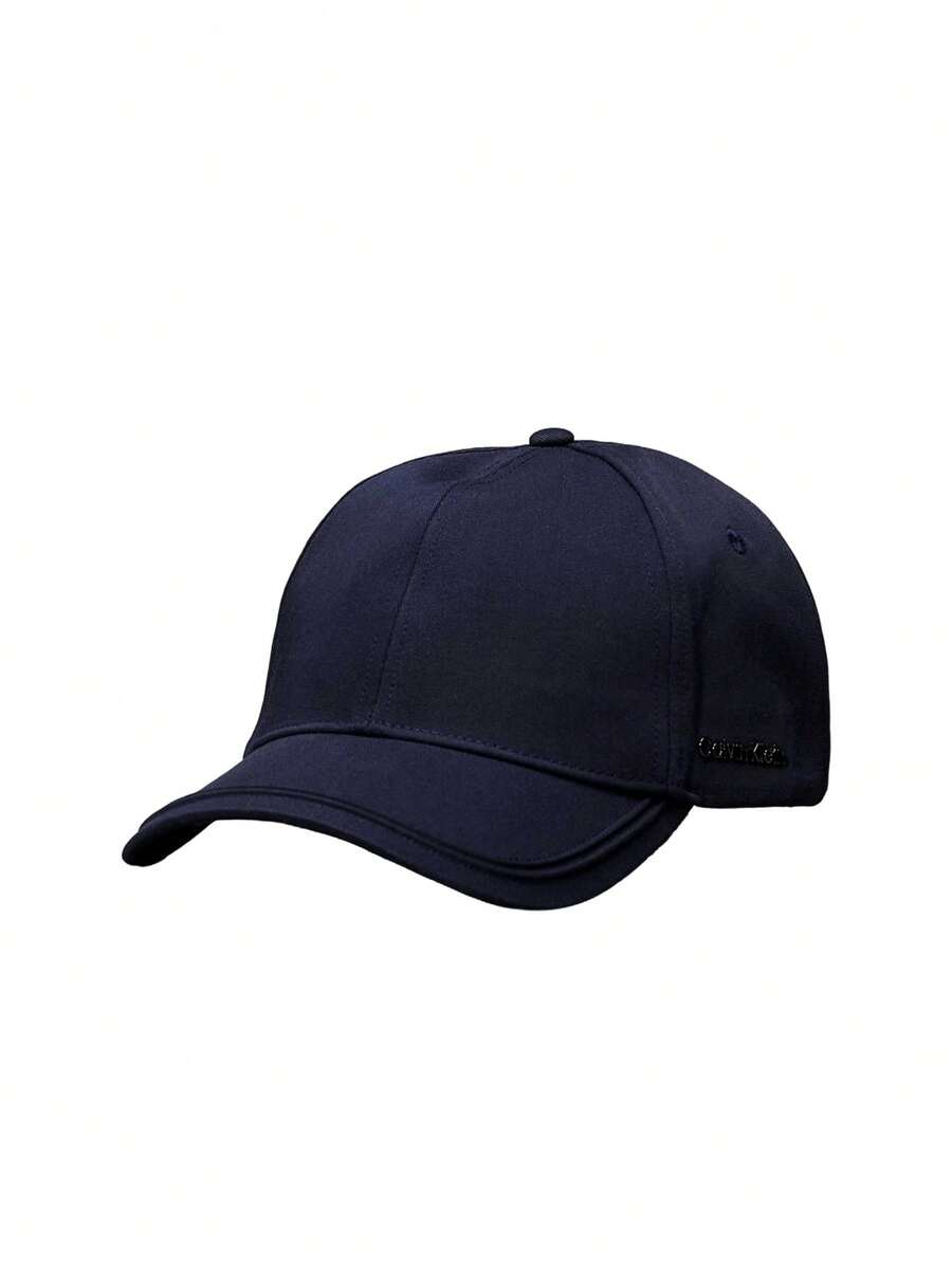 Calvin Klein Metal Lettering Men's Baseball Cap Navy Blue - NAVY - View 1