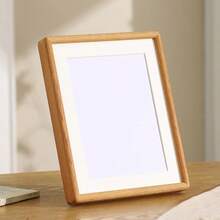 1PC High-End Mortise And Tenon Structure Solid Wood Photo Frame,Place Photo Frame Desktop Photo Frame Solid Wood Creative Photo Frame Frame Gifts Birthday Graduation