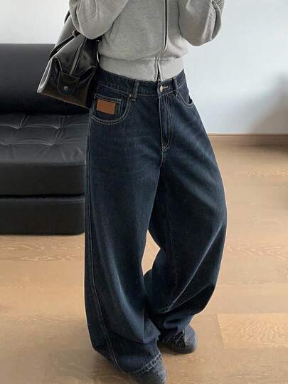 Dazy Tall Tall Women's Straight Leg Casual Jeans