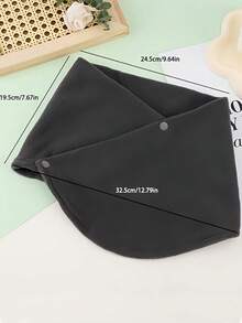 A Multi-Functional Solid-Colored Warm-Colored Scarf, Suitable For Ladies In Autumn And Winter. A Soft And Comfortable Outdoor Travel Scarf With Windproof Function, With A Small Neck Wrap Style, Suitable For Men In Autumn And Winter. A Windproof And Warm Outdoor Cycling Plush Scarf That Covers The Neck And Shoulders - Multicolor - View 1