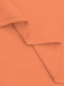 INAWLY Plus Size Casual Solid Color Front Button Long Sleeve Shirt, Autumn