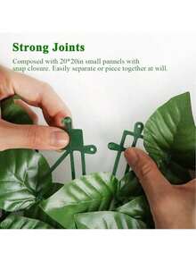 Artificial Flowers/Plants Home & Living 1pc Artificial Lvy Privacy Fence Screen-Faux Hedge Leafand Vine Privacy Screening Panels Fake Greenery Foliage Fence UV Protected For Home Garden Balcony Wall Patio Yard Wedding Backyard Jungle Theme Party Birthday Porch Christmas Gift Leaves Backdrop Indoor - Green - View 6