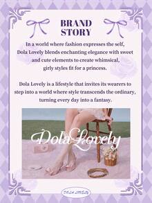 Dola Lovely 女士粉色洛丽塔风格蝴蝶结珍珠链条踝靴，蕾丝装饰，优雅中跟系带靴，洛丽塔时尚，适合作为圣诞节、万圣节、感恩节礼物，秋冬季穿着 - 粉色 - 查看 11