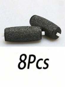 足部护理工具替换滚轮头，头部电子足部锉刀硬皮去除器替换装，通用超粗替换滚轮替换头电子完美足部锉刀电动老茧去除器配件