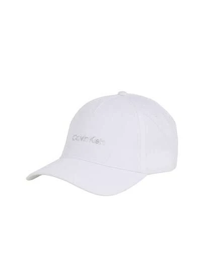 Calvin Klein Logo Women's Baseball Cap White