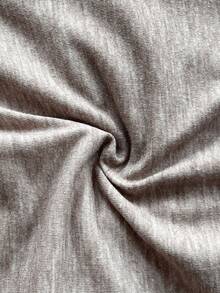 Lazeform Plus Size Solid Color V-Neck Button Decor Casual Knit Robe & Camisole Top & Pants 3 Pieces Pajama Set, Cozy Set, Winter Clothes - Grey - View 7